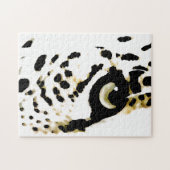 Puzzle Oeil léopard - Art animal (Horizontal)