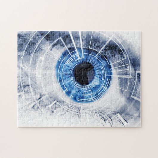Puzzle OEil machine (Horizontal)