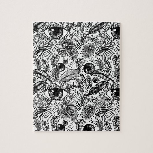 Puzzle Oeil magique. Symbole de l'Omniscience et de l'Êtr (Vertical)