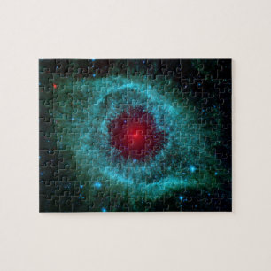 Puzzle Oeil poussiéreux de la nébuleuse NGC 7293 d'hél