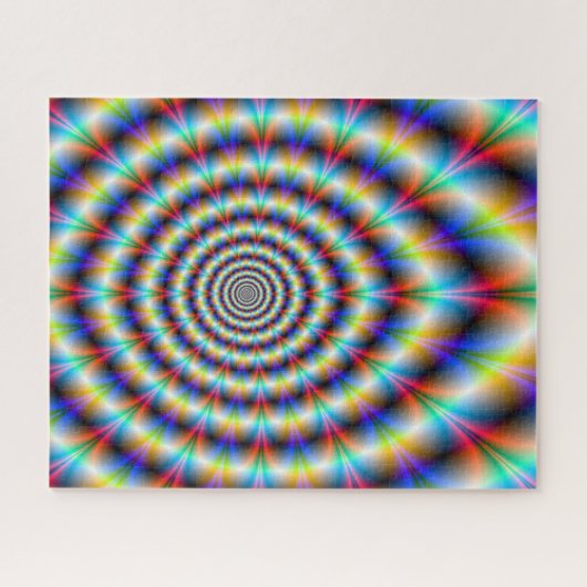 Puzzle Oeil psychédélique (Horizontal)