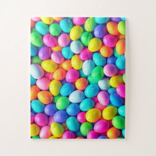 Puzzle Oeuf de Pâques aux couleurs vives/Printemps