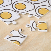Puzzle oeuf frit (Côté)