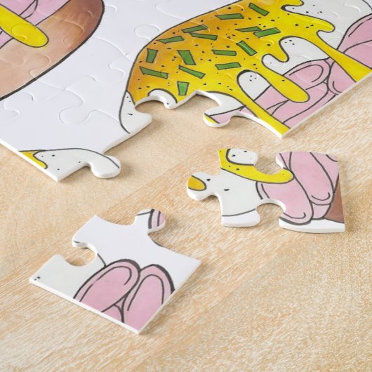 Puzzle Oeufs Benedict Petit-déjeuner Cuisine Alimentation (Côté)