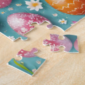 Puzzle Oeufs branchés Collection de Pâques (Côté)