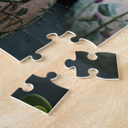 Puzzle OEufs de Pâques botaniques closeuse (Côté)