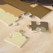 Puzzle Oeufs de pâques de cage de poulet (Côté)