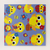 Puzzle OEufs de Pâques de Hatch Retro (Horizontal)