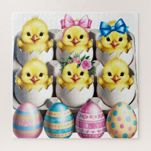 Puzzle Œufs de Pâques Enfants