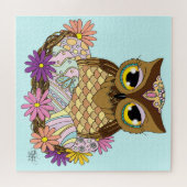 Puzzle Oeufs de Pâques Nid de Chouette (Horizontal)