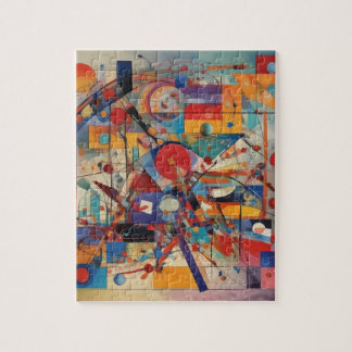 Puzzle Oeuvre Abstraite moderne