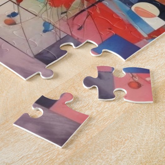 Puzzle Oeuvre Abstraite moderne (Côté)