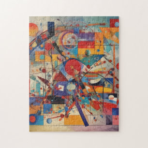 Puzzle Oeuvre Abstraite moderne