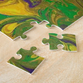 Puzzle Œuvre d'art abstrait (Côté)