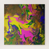 Puzzle Œuvre d'art abstrait (Horizontal)