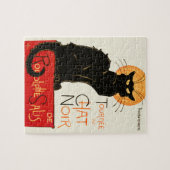 Puzzle Œuvre d'art classique de Steinlen Black Cat (Horizontal)