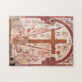 Puzzle Œuvre d'art de la Croix chrétienne (Horizontal)