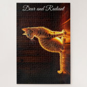 Puzzle OEuvre d'art pour animaux de compagnie éclairée en (Vertical)