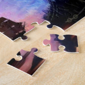 Puzzle Œuvre d'art sur l'exploration spatiale : vaisseau (Côté)