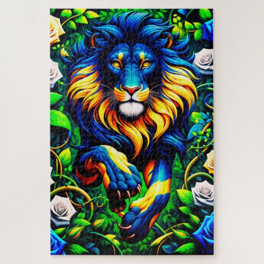 Puzzle OEuvre de Lion (Vertical)