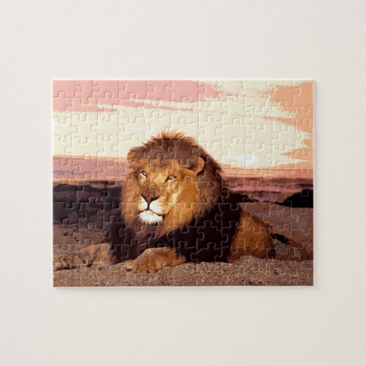 Puzzle OEuvre de Lion (Horizontal)
