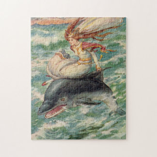 Puzzle Œuvre de sirène vintage de Frank C. Pape