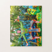 Puzzle Oeuvre De Statue Singapour. (Vertical)