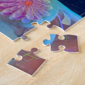 Puzzle OEuvre d'ordinateur représentant le cancer du sein (Côté)