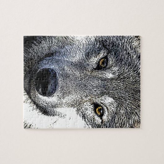 Puzzle OEuvre Wolf Eyes (Horizontal)