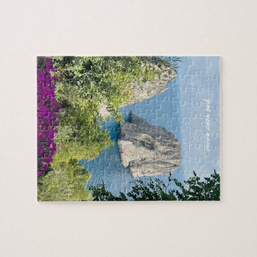 Puzzle of Monte Solaro Capri, Italy Legpuzzel (Horizontaal)