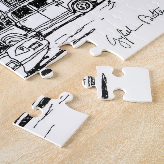 Puzzle of Pittsburgh Legpuzzel (Zijkant)