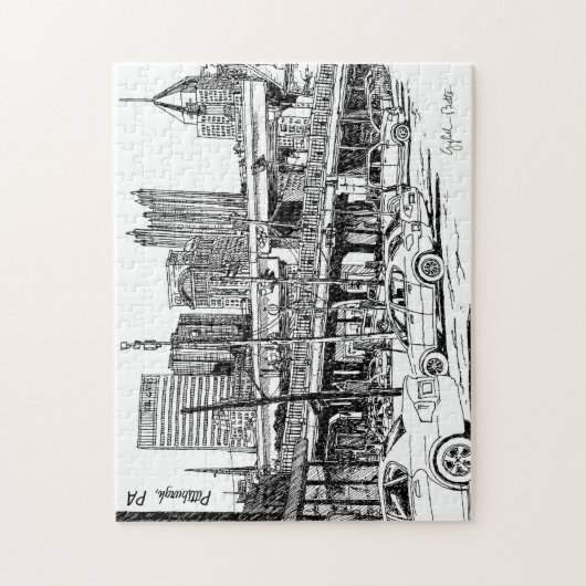 Puzzle of Pittsburgh Legpuzzel (Verticaal)