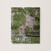 Puzzle of roze honeysuckles legpuzzel (Verticaal)