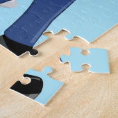 Puzzle Officier de police et enfants de patrouille (Côté)