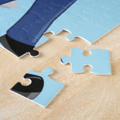 Puzzle Officier de police et enfants de patrouille (Côté)