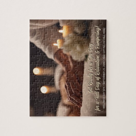 Puzzle Offrez une expérience de jour Spa! (Vertical)