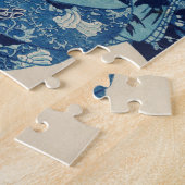 Puzzle Ogiya uchi Hanaogi par Utagawa Kuniyoshi (Côté)