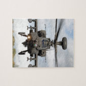 Puzzle oh 64 militaires de helocopter d'arc d'Apaches (Horizontal)