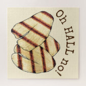 Puzzle Oh HALL (Enfer) Non ! Fromage grillé Halloumi (Horizontal)