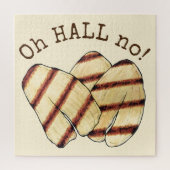 Puzzle Oh HALL (Enfer) Non ! Fromage grillé Halloumi (Vertical)