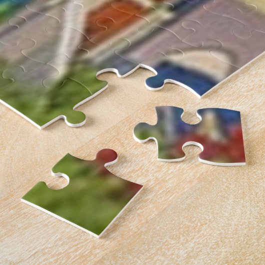 Puzzle Oia, Santorin, Grèce Art (Côté)