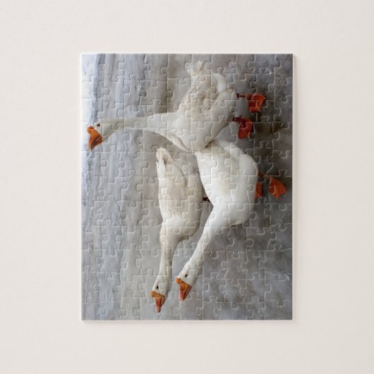 Puzzle Oie blanche (Vertical)