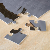 Puzzle Oie canadienne sur le lac (Côté)