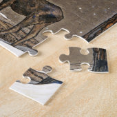 Puzzle Oie dans la neige (Côté)