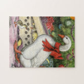 Puzzle Oie de Noël (Horizontal)