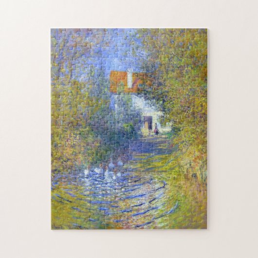 Puzzle Oies du Creek Claude Monet Art (Vertical)