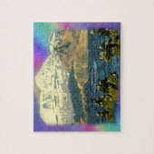 Puzzle Oies empereur sur la baie Chiniak près de Chiniak, (Vertical)