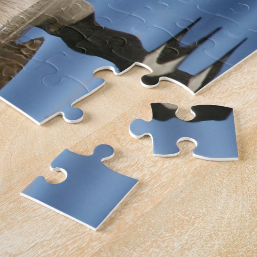 Puzzle Oies sur l'eau (Côté)