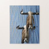 Puzzle Oies sur l'eau (Vertical)