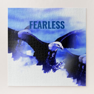 Puzzle Oigle sans peur Motivational Courage Artwork